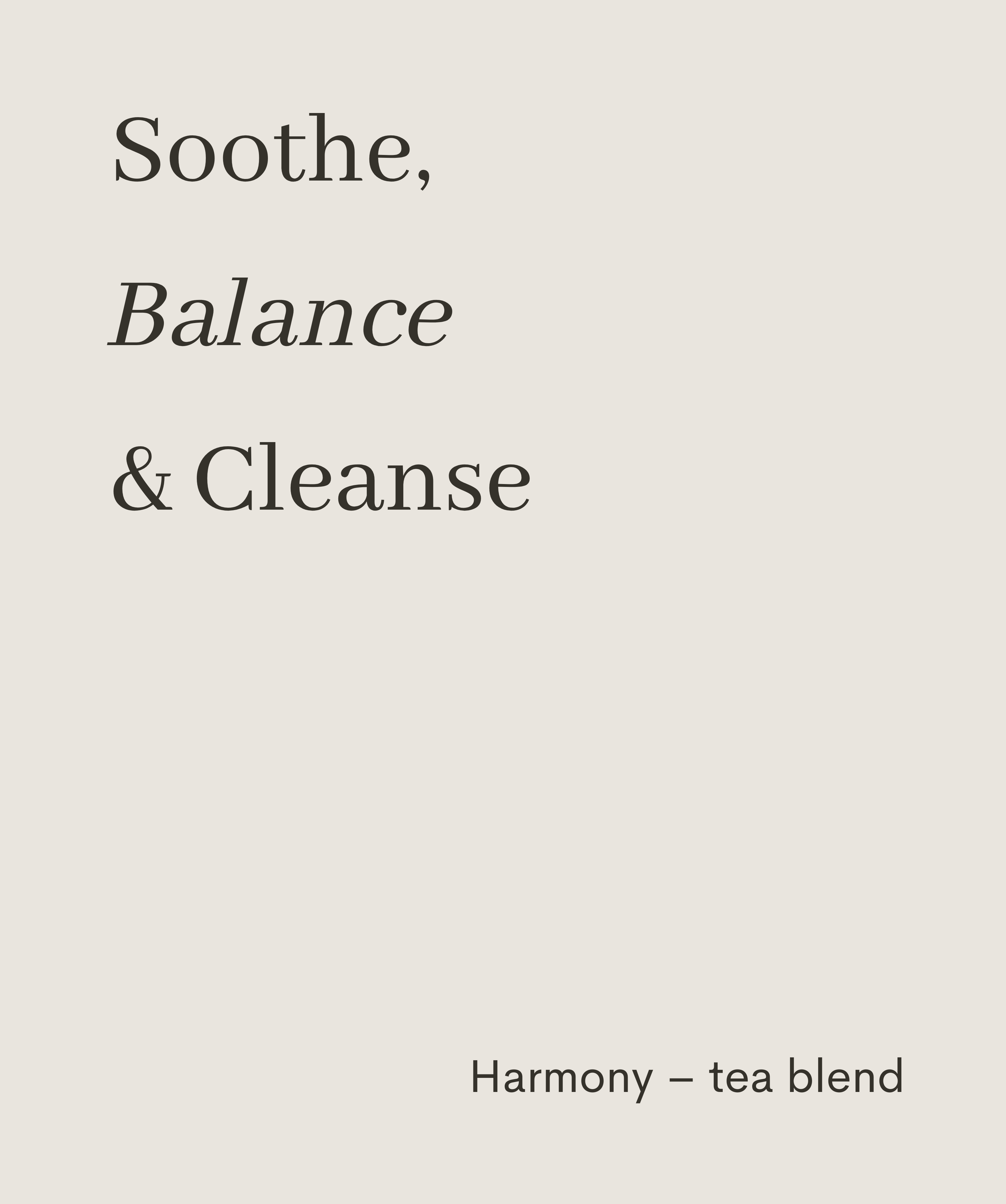 Harmony Tea Blend