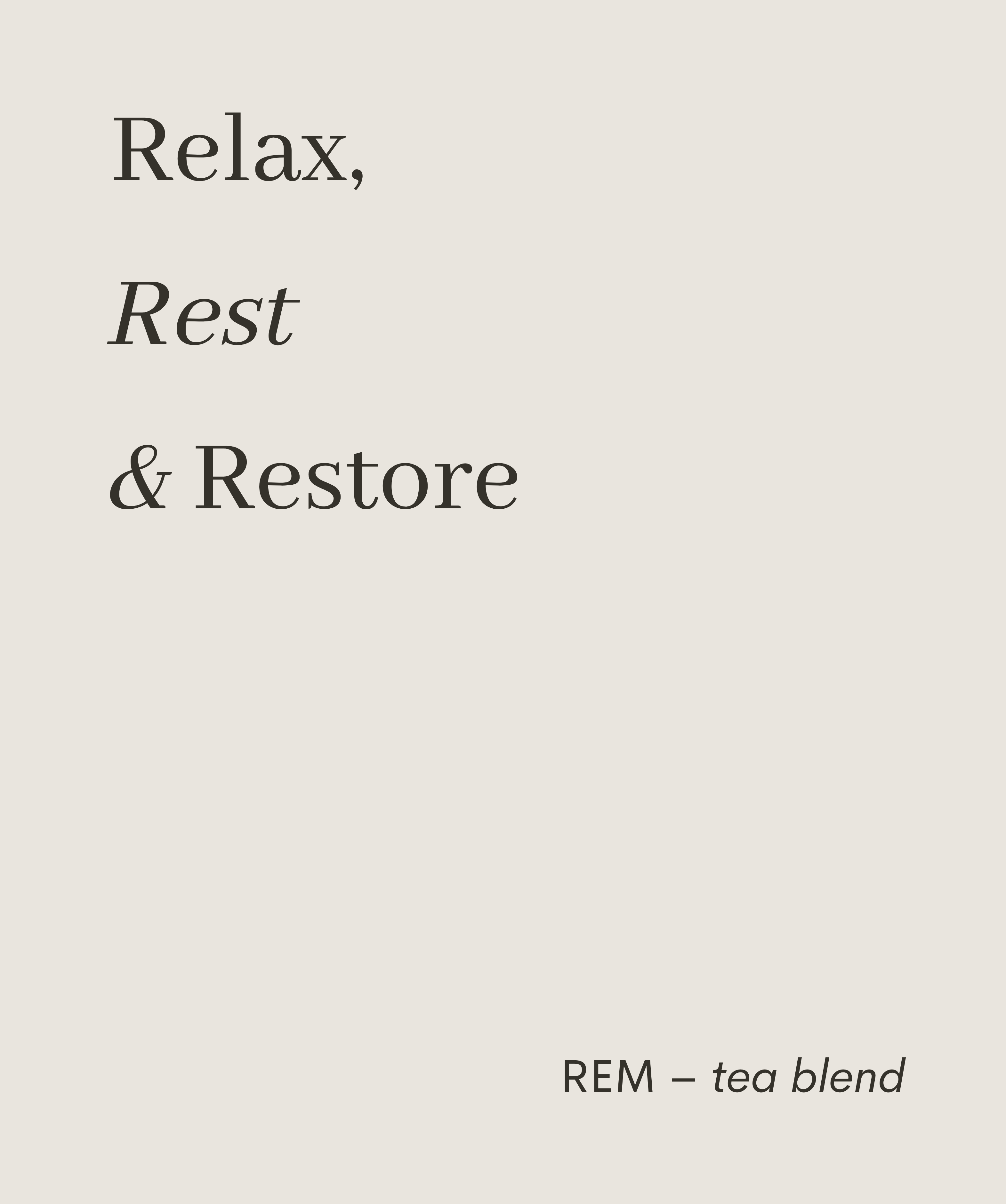 REM Sleep Tea Blend
